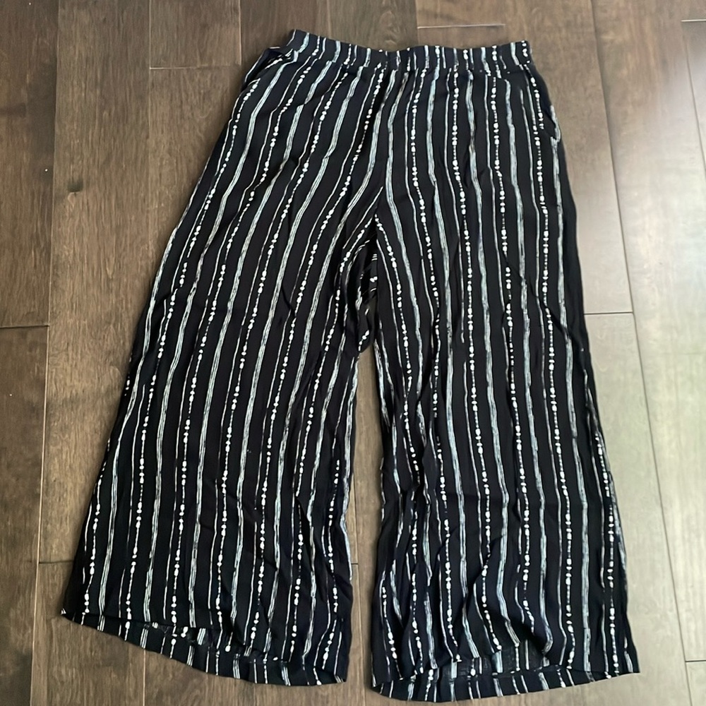 Wide Leg Gauzy Pant